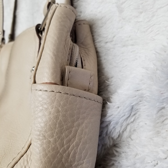 Fossil Cream leather shoulder bag - Picture 15 of 16